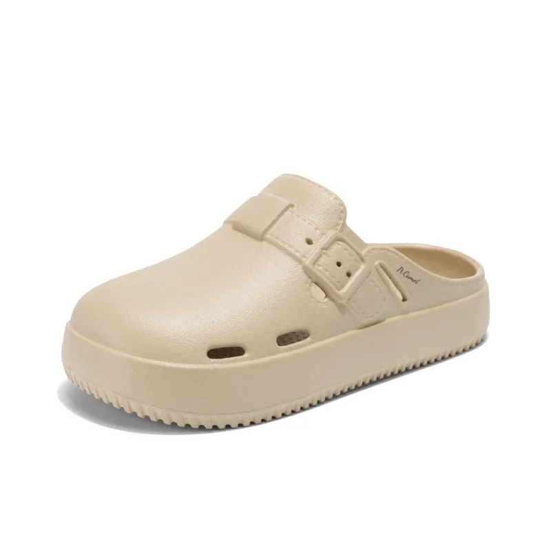 PROTECTCAMEL Abrasion Resistant Slip Resistant Closed Toe Slippers Unisex-1