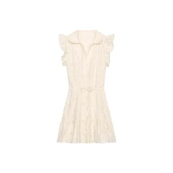 ZARA Sleeveless Dresses Women's White