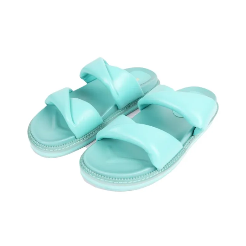 ALIAS MAE Rubber Sole Slip Resistant Odor Resistant Slide Slippers Women's-16