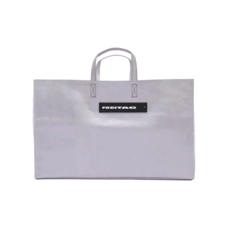 FREITAG PVC Tote Bag, Shopping Bag, Handbag Tubas Unisex Gray-0