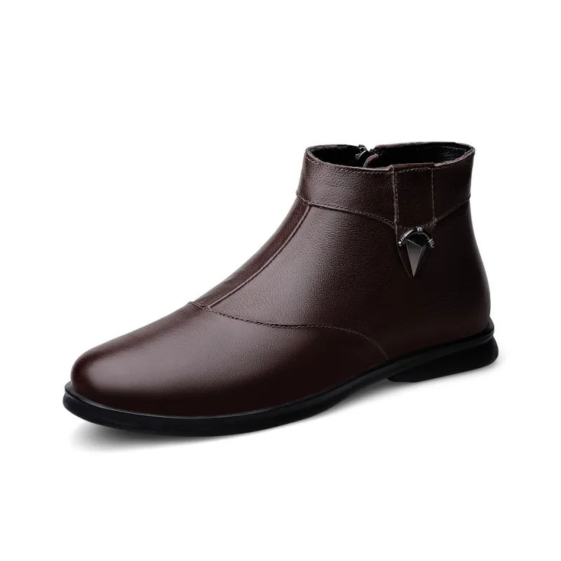 British Knights Ankle Boots Men's Brown-1