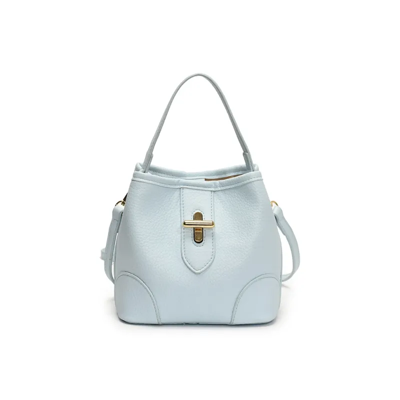 Morellybear PU Crossbody One Shoulder Handbag Women's White/Pink/Yellow/Blue/Black-21