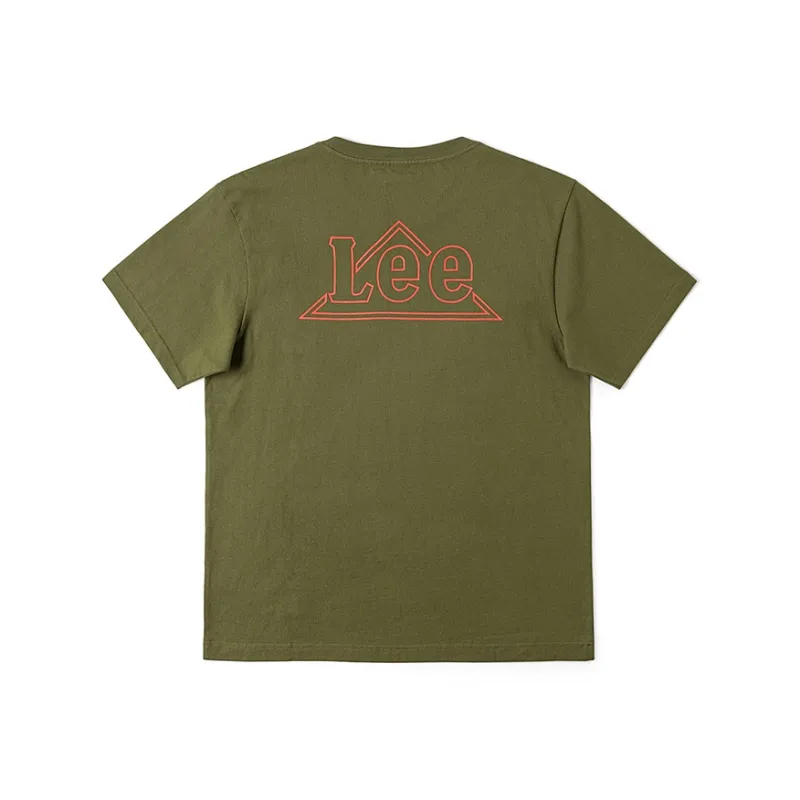 Lee T Shirts Men Olive Green-1