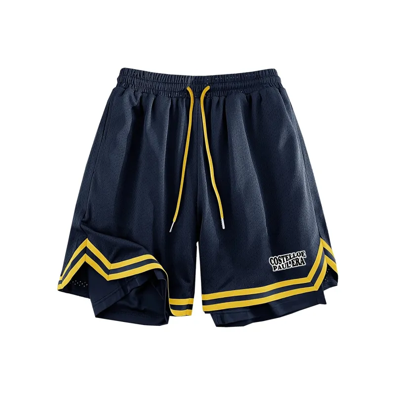 PAUL COSTELLOE Basketball Shorts Unisex-8