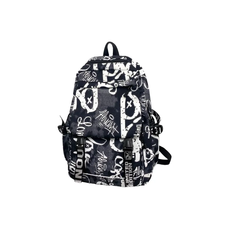Wolfhorse Nylon Backpack Unisex Multicolor-1