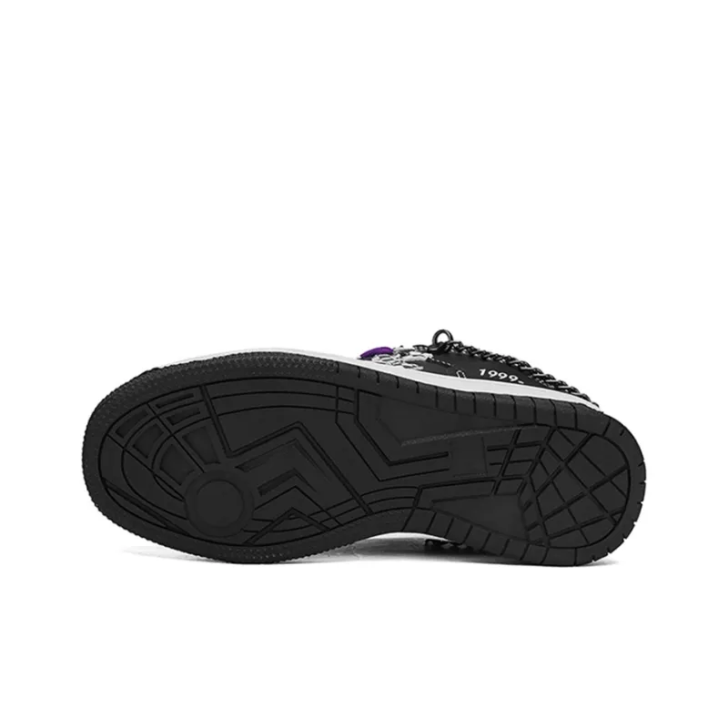 BEN SHERMAN Coverage Slip Resistant And Abrasion Resistant Low Top Skateboard Shoes Unisex-3