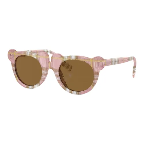 Burberry Acetate Irregular Shape Sunglasses Kids' Pink