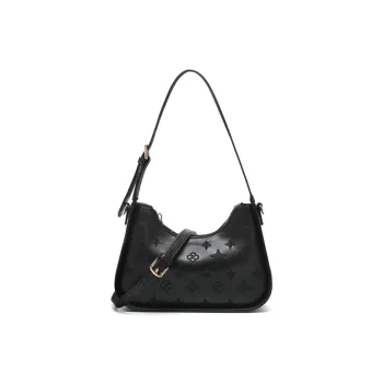 BETTINA VIVIAN PU Crossbody Bag, Shoulder Bag Women's Black