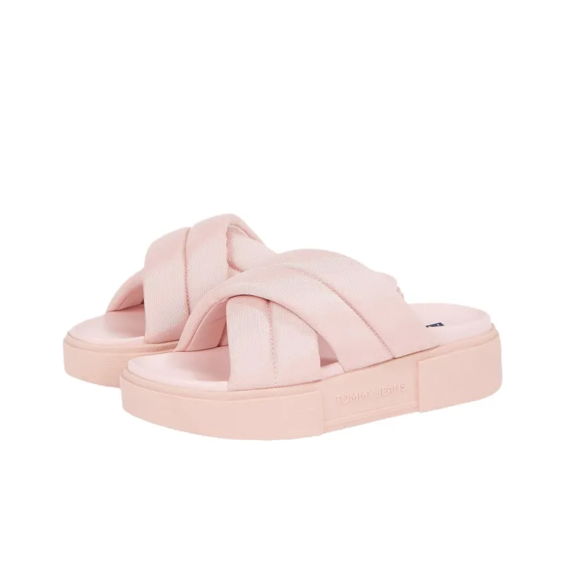 Tommy Hilfiger Slide Slippers Women's Pink-2