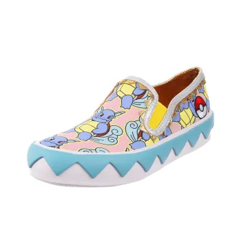 IRREGULAR CHOICE SQUIRTLE Abrasion Resistant Low Top Casual Shoes Unisex Multicolor