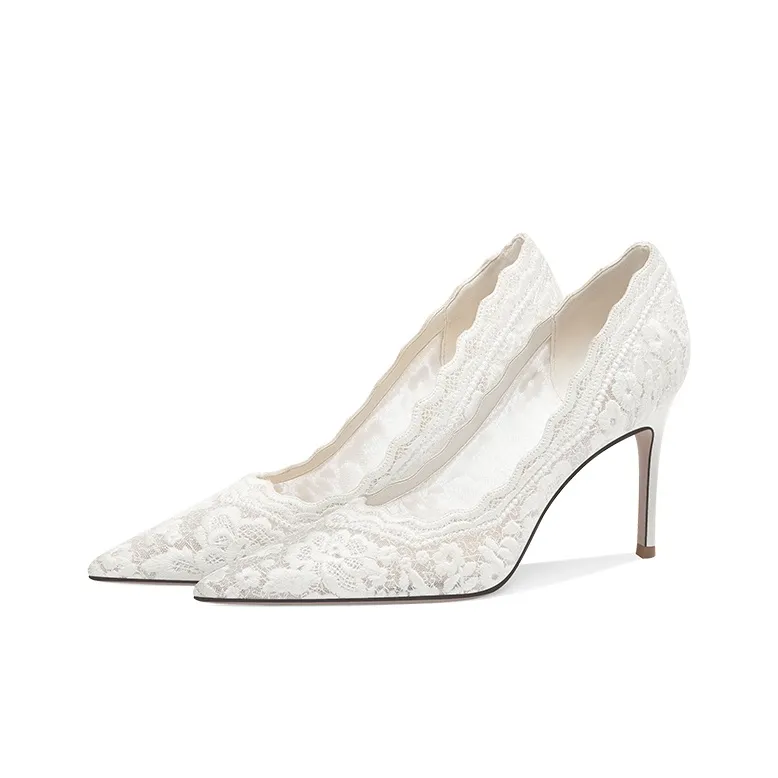 Holy Rose Slim Heel High Heels Women's Rose Lover-1