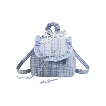 NX DOUGHNUT Canvas Backpack Women's Blue