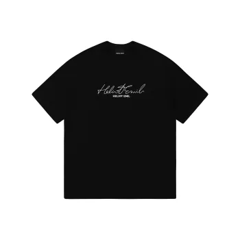 HELIOT EMIL T Shirt Unisex Black