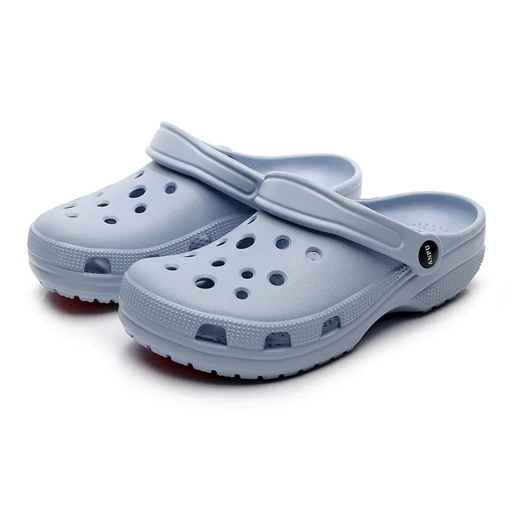 XGGC Summer Outerwear Closed Toe Breathable Odor Resistant EVA Platform Height Increasing, Slip Resistant Clogs-2