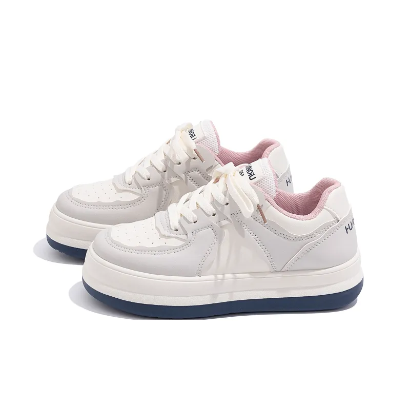 HUANQIU Wear resistant And Lightweight Low Top Skateboard Shoes Women's Aqua-1