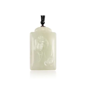 TAMINA Pendants White Jade Unisex