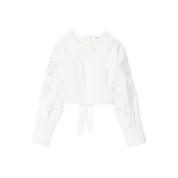 Sandro Floral embroidered Blouse