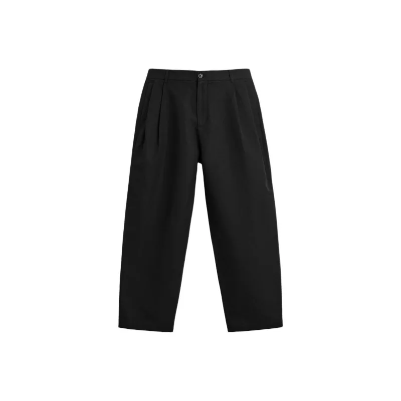 ZARA Casual Pants Men Black-0