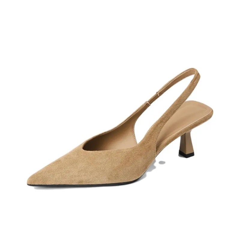 Beijiani Slim Heel High Heels 6.5CM Women's-14