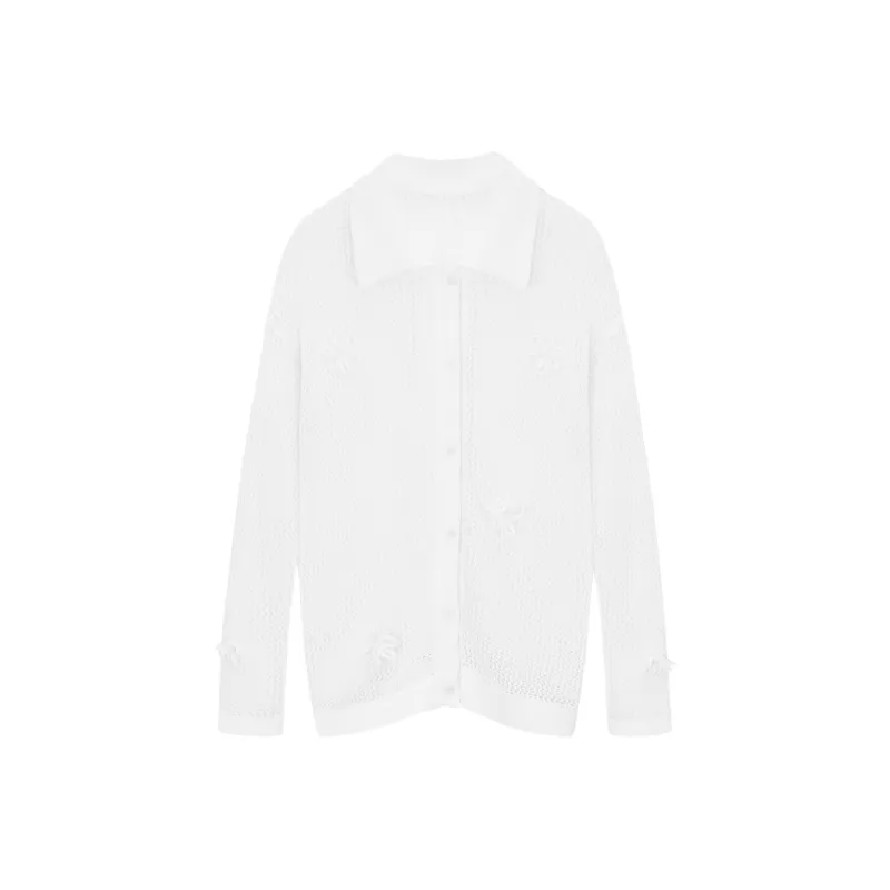 LINCchic Knitwear Women's Oyster White-0