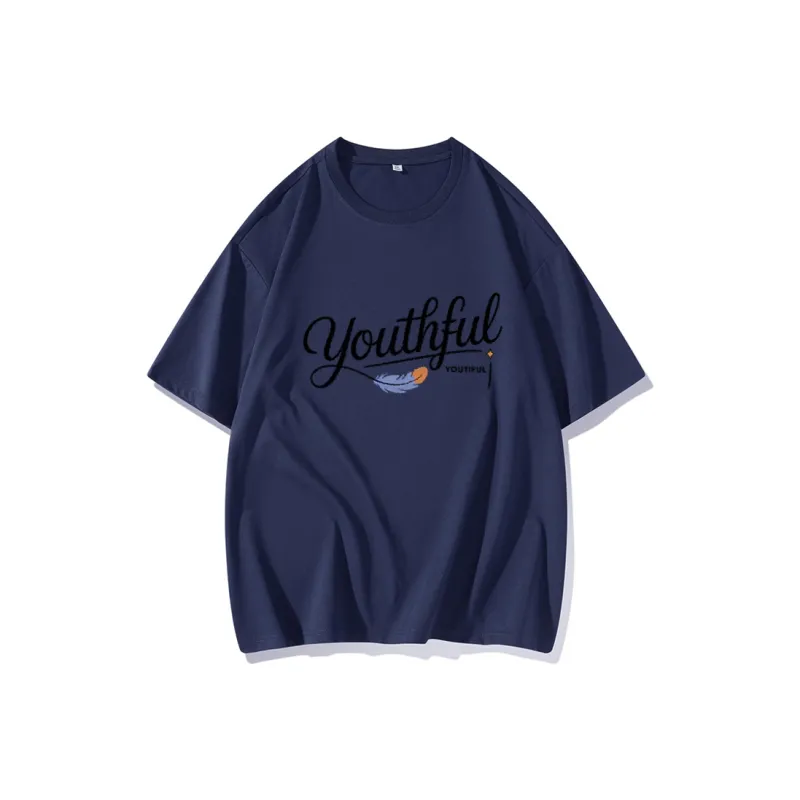 FAIRWHALE Drop Shoulder Sleeve T Shirt Women's-9
