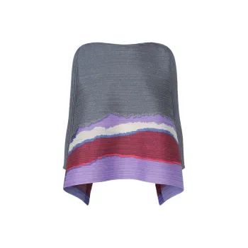 PLEATS PLEASE ISSEY MIYAKE T Shirt Women's Gray