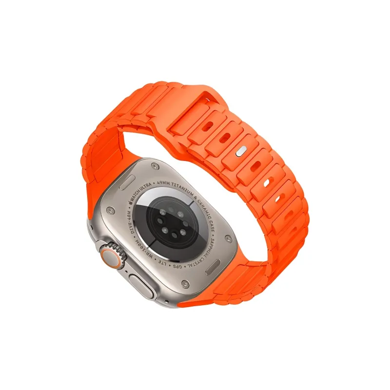 KVZUVUU Apple Compatibility Watch Band Silicone Material-11