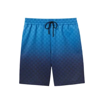 GUCCI Casual Shorts Men Blue