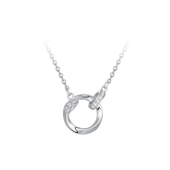 Nine Music 925 Sterling Silver Necklaces Women's