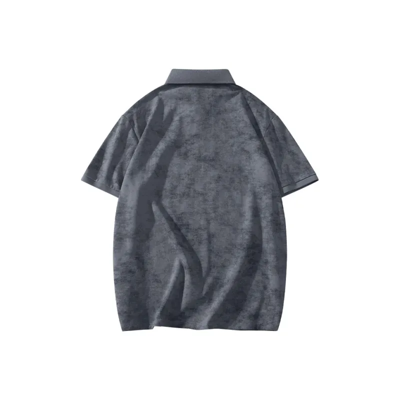 Red bean Polo Shirts Men-13