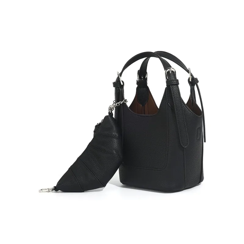 Vigno Synthetic Leather Shoulder Bag, Crossbody Bag, Handbag Regular Women's Pink/Black/Ecru-10