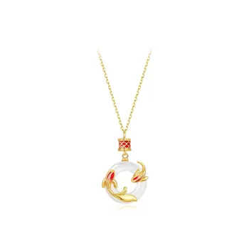 Inkopper Chalcedony Necklaces Women's
