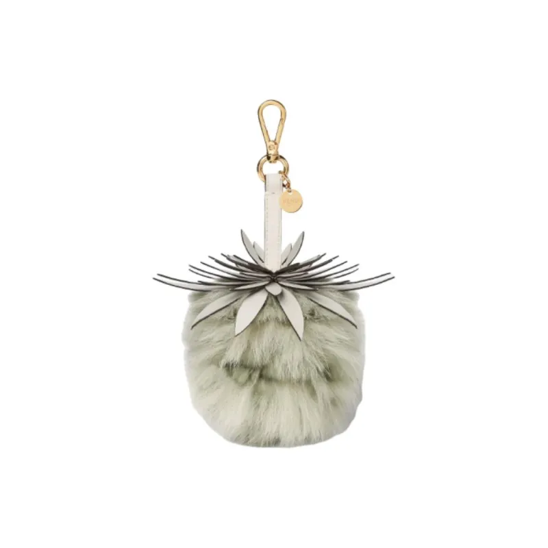 FENDI Fox Fur Bag Accessory Women's Green-0