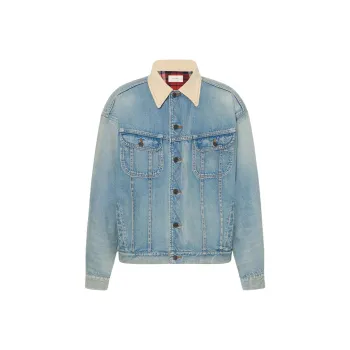 THE ROW Denim Jacket Men's Light Indigo