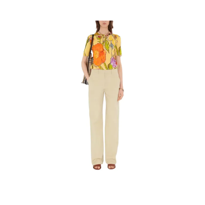 Burberry FW25 Shirt Women's Yellow-0