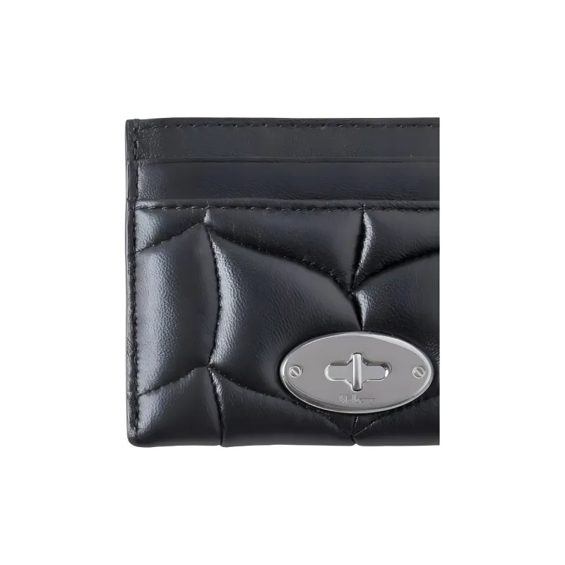 Mulberry Nappa Leather Card Holder Card Holder Women's Black-2