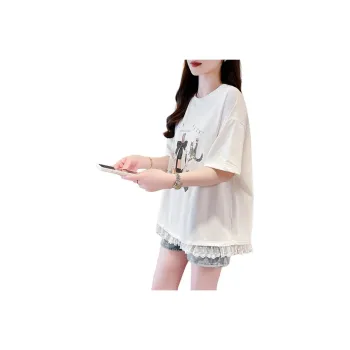 Flowers In Water T Shirt Women's