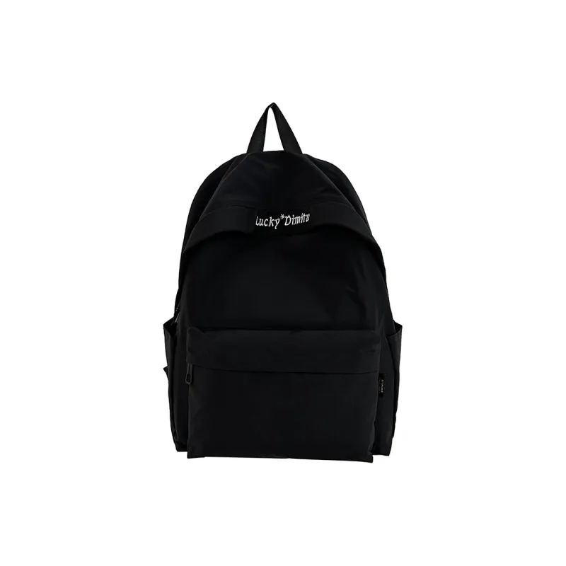 Yalu Nylon Backpack Unisex Multicolor-12