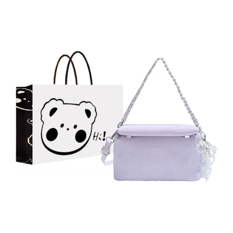 NX DOUGHNUT PU Crossbody Bag Women's Multicolor-4