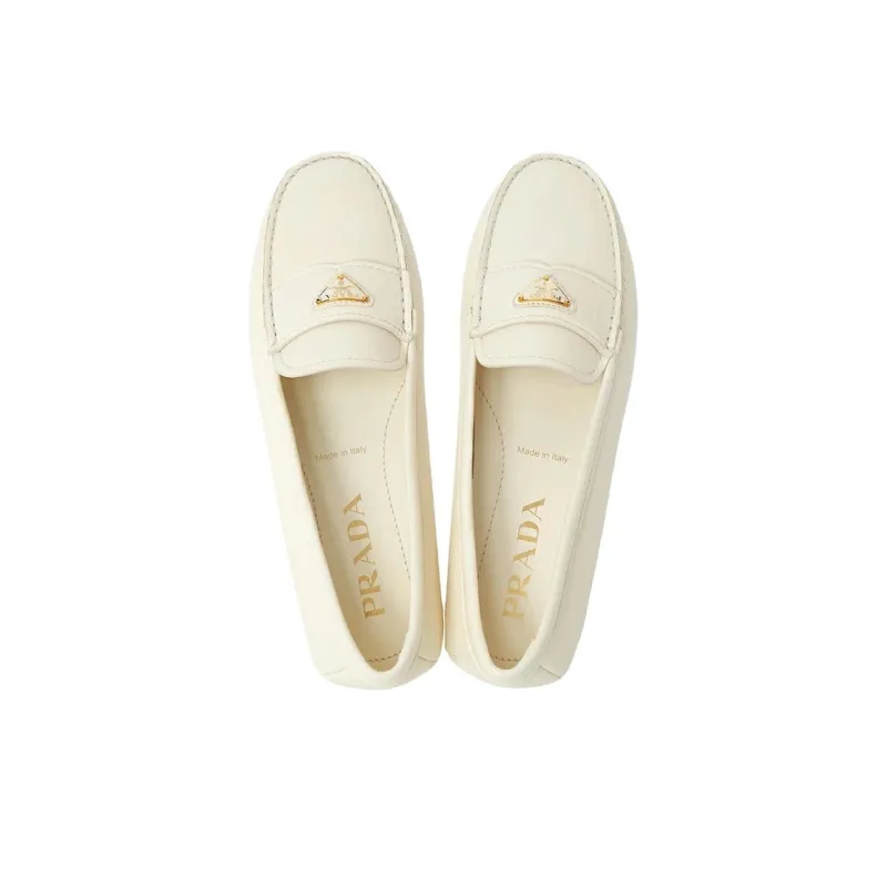 PRADA Casual Single Shoes Women's White-3