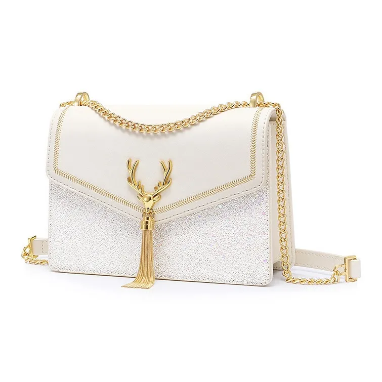 PESASRIE Synthetic Leather Shoulder Bag, Crossbody Bag Women's Multicolor-5
