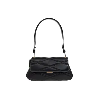 Kate Spade Sheepskin Shoulder Bag Women's Black