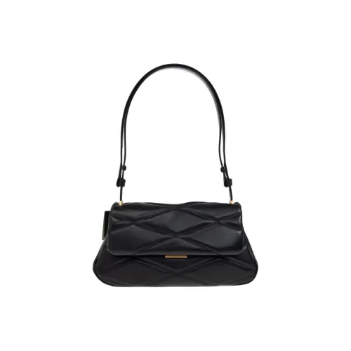 Kate Spade Sheepskin Shoulder Bag Women's Black
