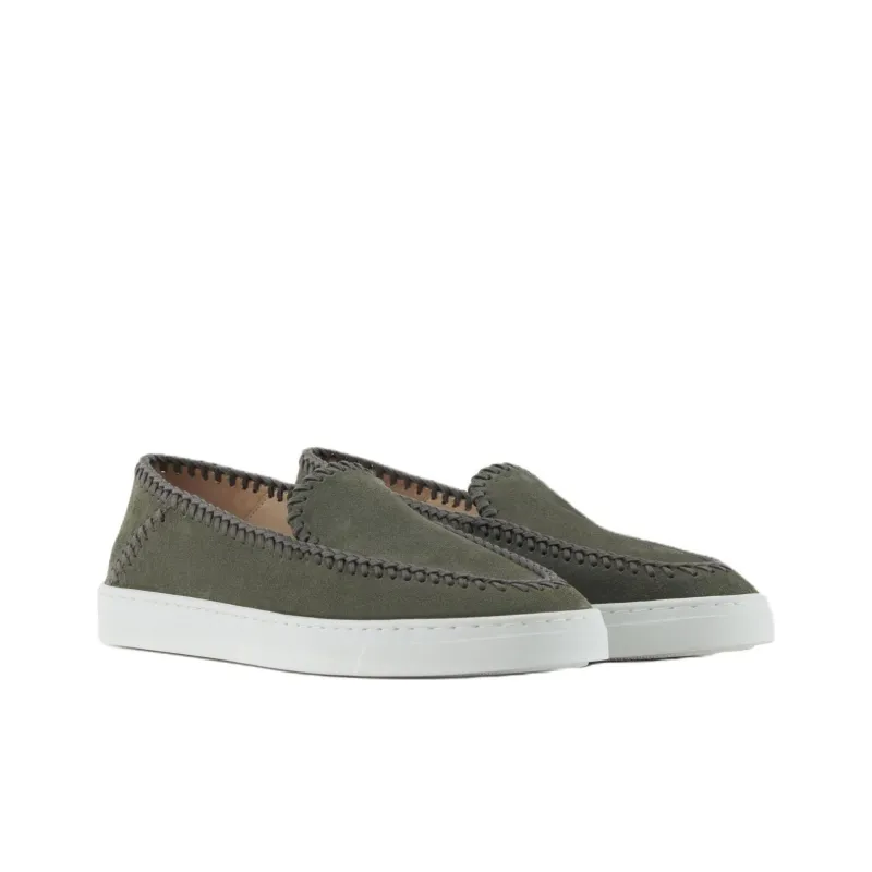AMANI Galleria 3 Casual Single Shoes Women's Green-2