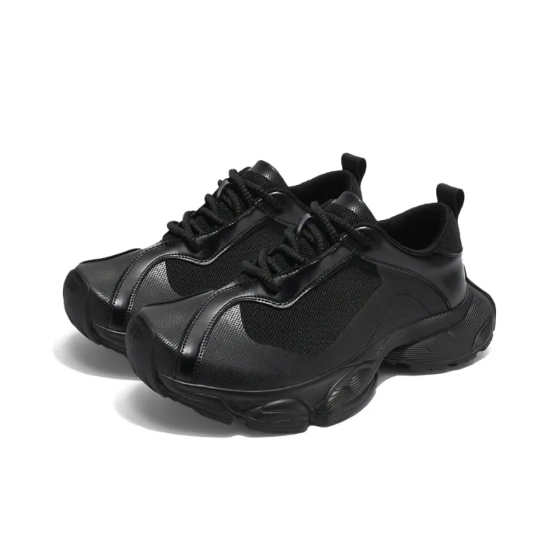 OUGLEMEN Slip Resistant, Abrasion Resistant, Coverage Height Increasing Low Top Casual Shoes Men's-3