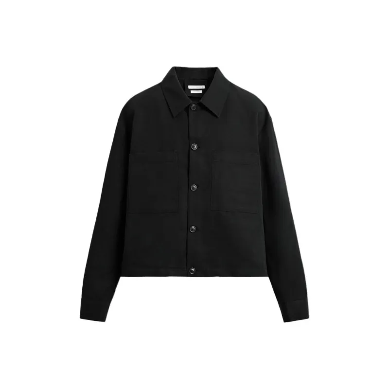 ZARA Jackets Men Black-0