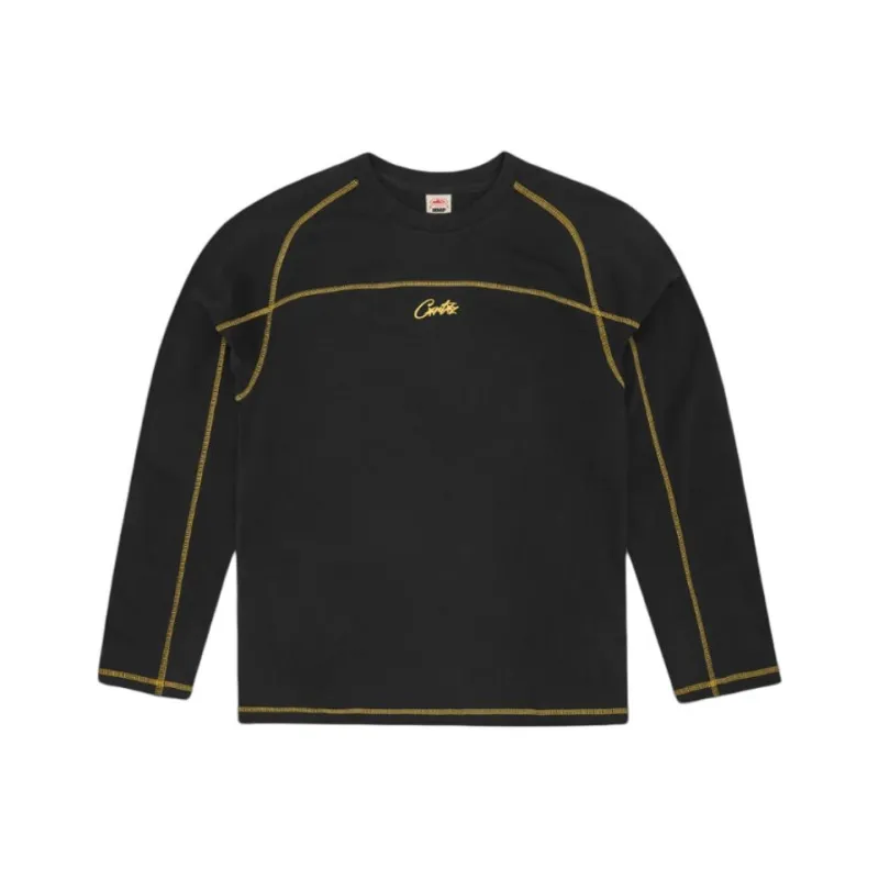 Corteiz Hmp Panel Heavyweight Long Sleeve Tee-0