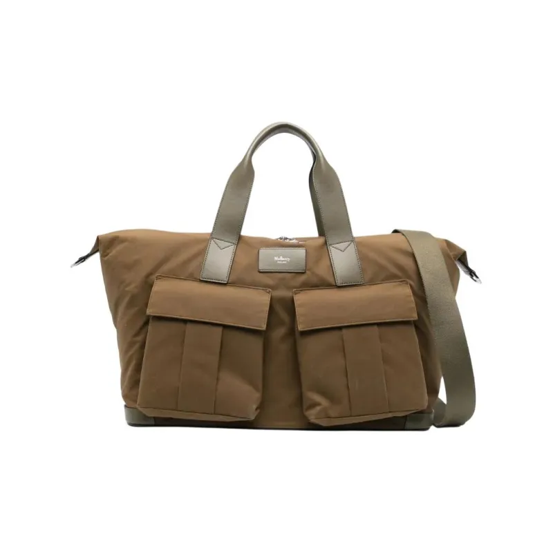 Mulberry Heritage Waxed Day Clipper Holdall-0