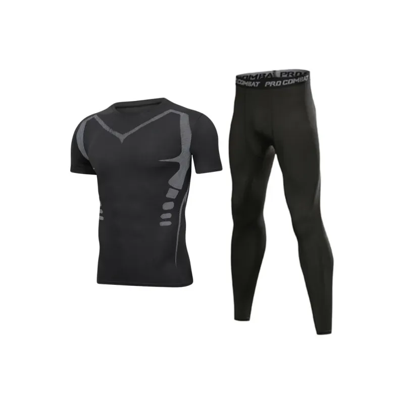 Mevando Fitness Set Unisex Black-2