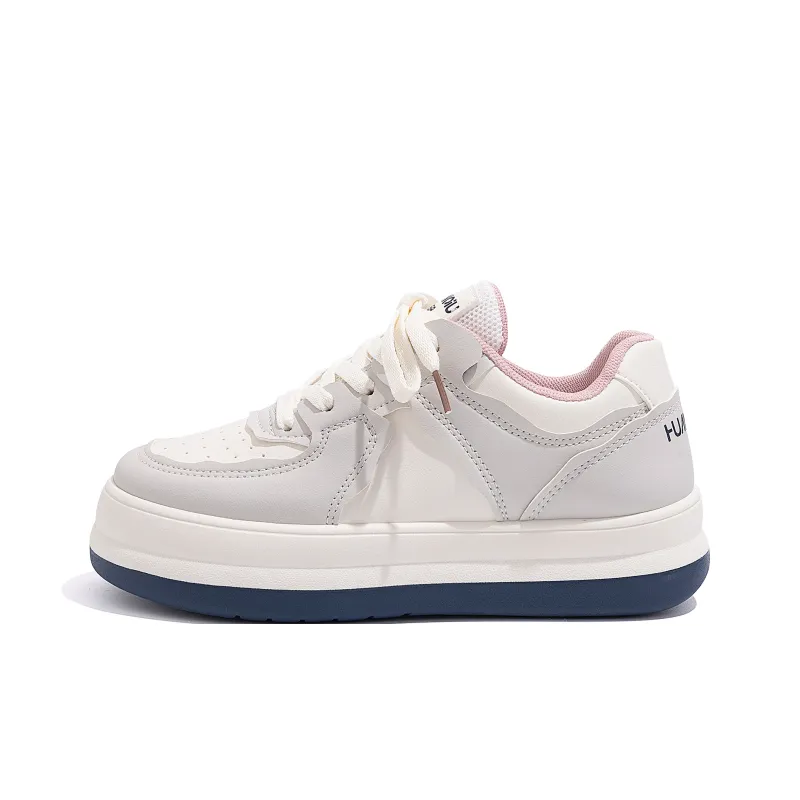 HUANQIU Wear resistant And Lightweight Low Top Skateboard Shoes Women's Aqua-0